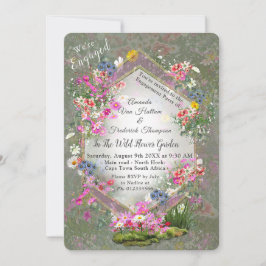 Invitación Flores silvestres Cosmos