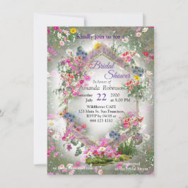 Invitación Flores silvestres Cosmos