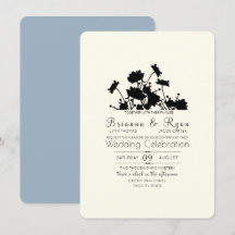 Flores silvestres Ink Cornflower Blue