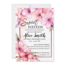 Flores silvestres pastel románticas primavera dulc