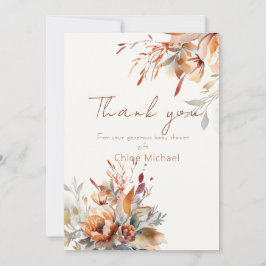 Invitación Flores subterráneas acuáticas Ducha bebé