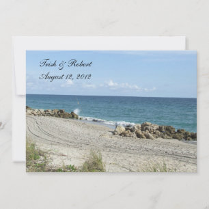 Invitación Florida Beach Wedding