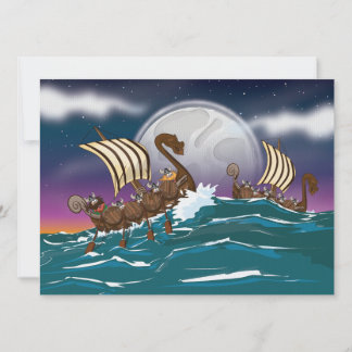 Invitación Flota de invasión vikinga