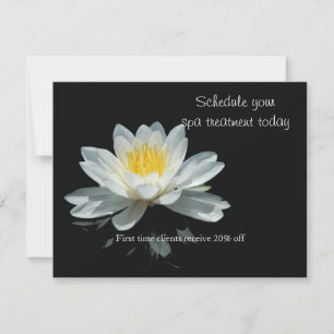 Invitación flotante de flores de Lotus