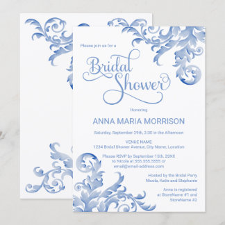Invitación Flouridal Bridal Shower