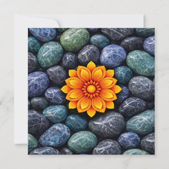 INVITACIÓN FLOWER GIFT MOM DAUGHTER SISTER TEACHER FRIEND (Anverso)