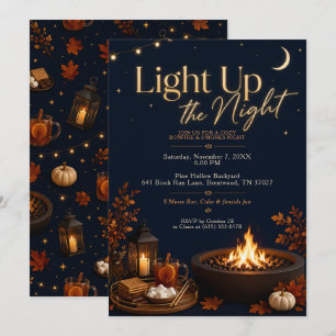 Invitación Fogueo de Noche