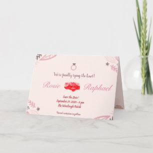 Invitación Folded wedding Invitation