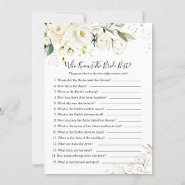 Invitación Foliage de la rosa blanca que conoce mejor a la no