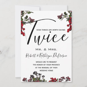 Invitación Foliage invernal dice que se renovó dos veces