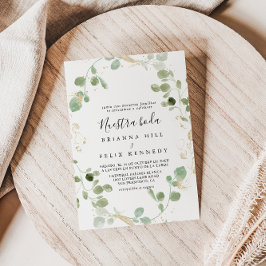 Invitación Foliage Nuestra Boda