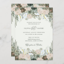 Foliage y Floral| Boda verde claro