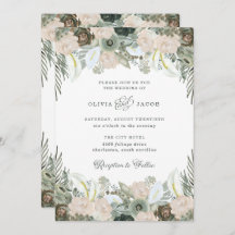 Foliage y Floral | Sage Green Boda