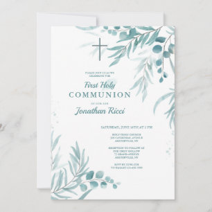 Invitación Follaje de eucalipto