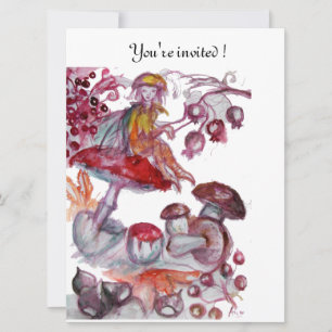 INVITACIÓN FOLLETO MÁGICO DE HONGOS