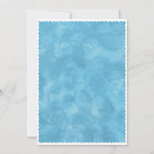 Invitación Fondo Baby Shower de color azul