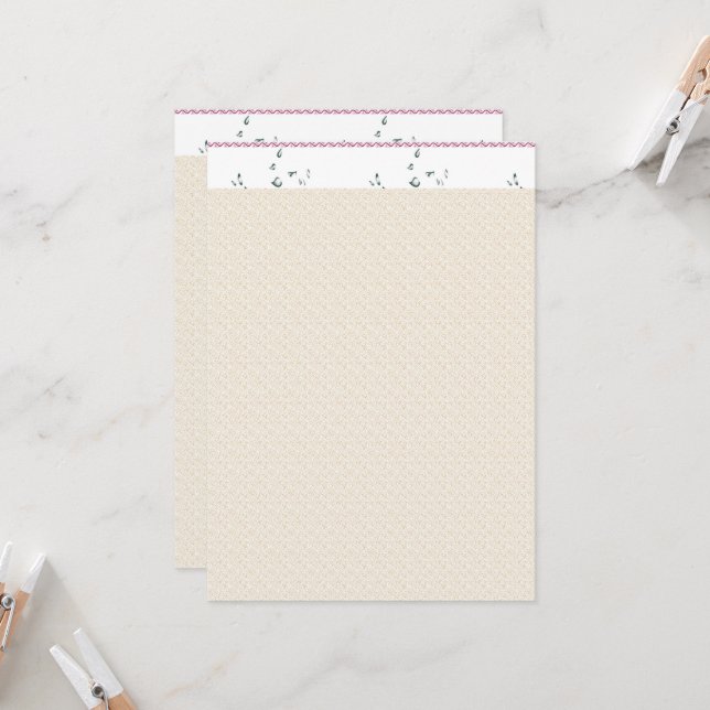 Invitación fondo blanco con un patrón de puntos pequeños (Anverso/Reverso In Situ)