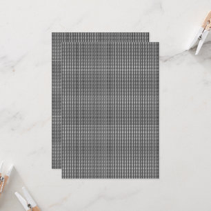 Invitación fondo blanco y negro con muchos puntos