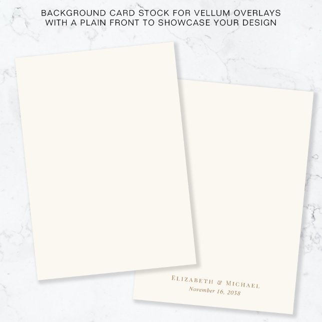 Invitación Fondo De Crema De Monograma Dorado Para La Superpo (Subido por el creador)