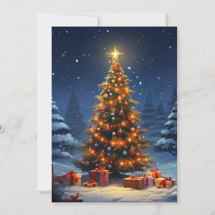 Invitación fondo de pantalla de Navidad