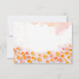 Invitación Fondo de Pétalos