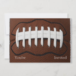 Invitación Fondo del patrón de impresión de fútbol