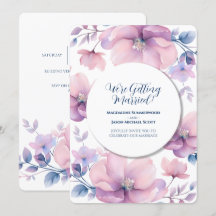 Fondo floral azul púrpura del marco del círculo bl