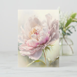 Invitación Fondo floral. Florecimiento de primavera