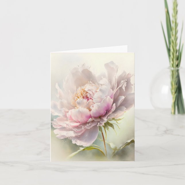 Invitación Fondo floral. Florecimiento de primavera (Anverso)