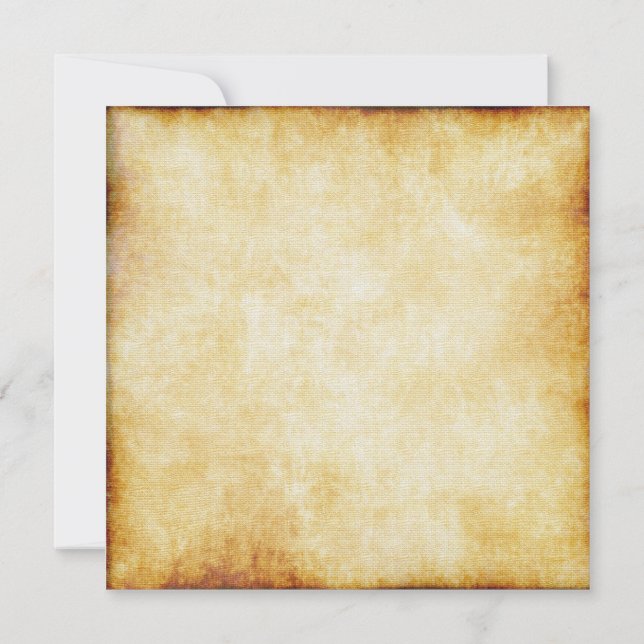 Invitación Fondo| Papel de pergamino (Reverso)