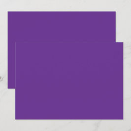Invitación fondo púrpura con borde blanco