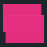 Invitación fondo rosa con borde negro<br><div class="desc">El diseño es un gran cuadrado azul que parece un cielo claro y luminoso. El color del cielo es un color azul intenso que le confiere un aspecto animado y animado.</div>