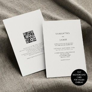 Invitación Fondo simple de texto negro para la superposición 