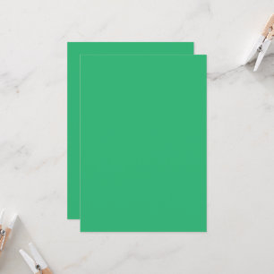 Invitación fondo verde con borde blanco