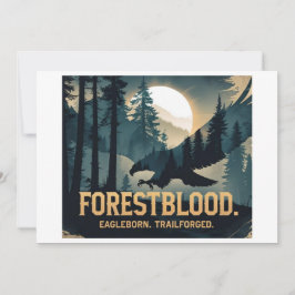 Invitación Forestblood – Espíritu Salvaje Nacido del Bosque
