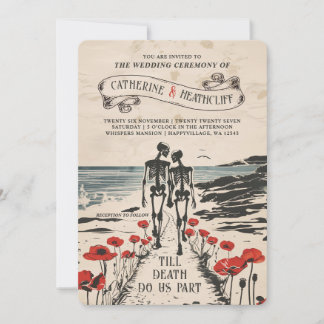 Invitación Forever Love by the Sea Wedding Invitation