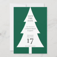Forma de árbol de pino Navidad Verde Guardar la fe