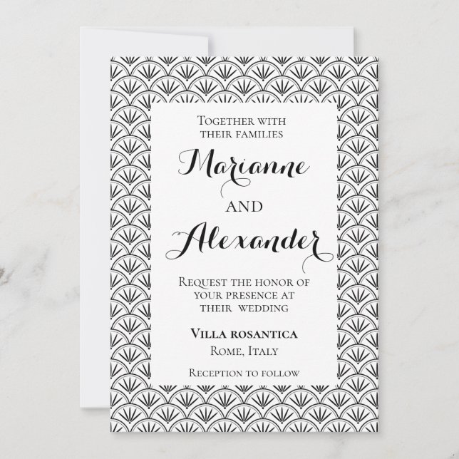 Invitación formal (Anverso)