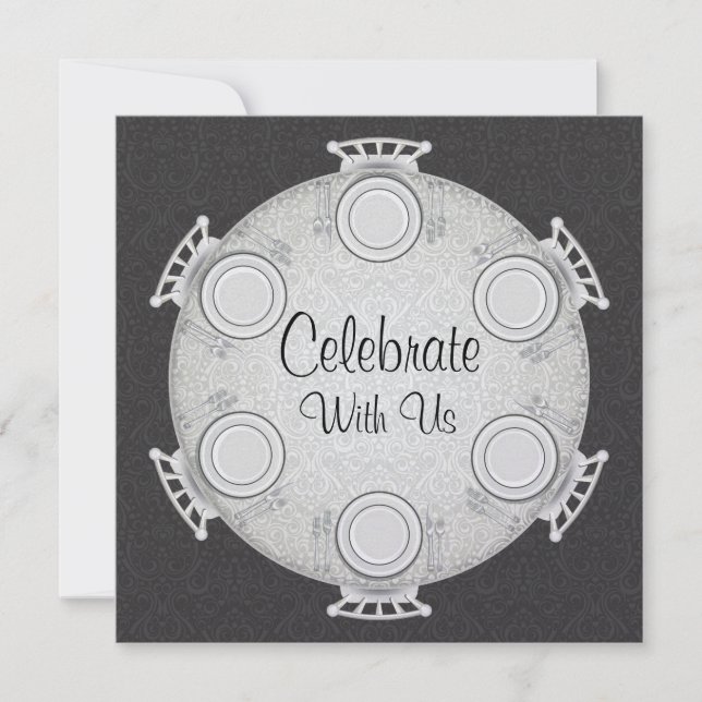 Invitación formal a la cena (Anverso)