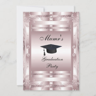 Invitación Formal a la Fiesta de Graduación de Mam