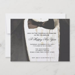 Invitación Formal a Ocasión de Corbata Negra
