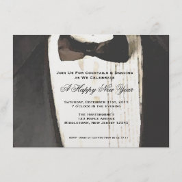Invitación Formal a Ocasión de Corbata Negra