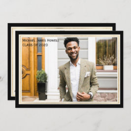 Invitación formal de graduación