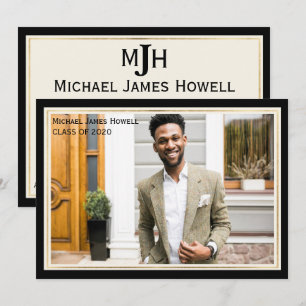 Invitación formal de graduación