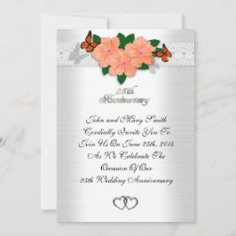 Invitación formal del 25º Aniversario Hibiscus