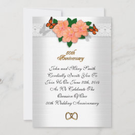 Invitación formal del 50º Aniversario Hibiscus