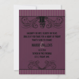 Invitación formal Fright 2