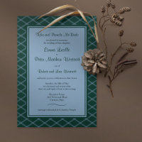 Invitación Formal Sólo para Recepción de Arte Deco