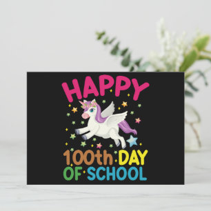 Invitación Fórmula Matemática 100 Días De Escuela Profesor De