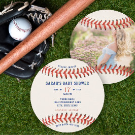 Invitación Fósforo deportivo de béisbol Baby Shower